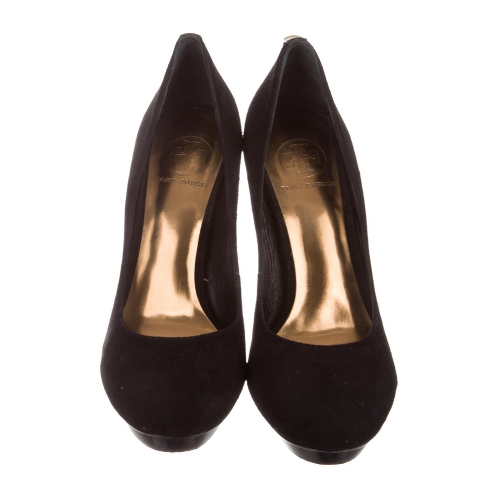 Tory Burch Mandy Suede Platform Pumps